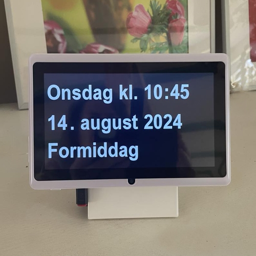 Kalender-ur: Dintido